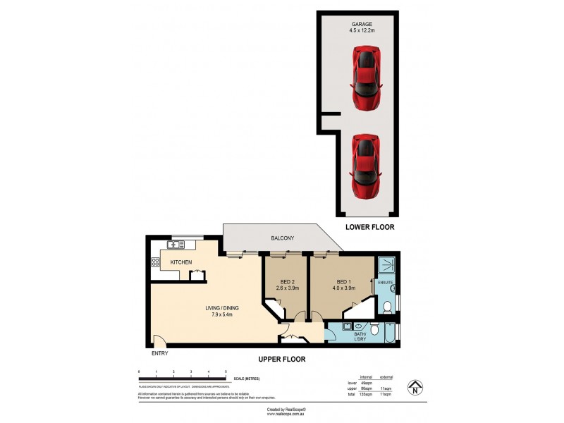 6/133 Central Avenue, Indooroopilly QLD 4068 Floorplan
