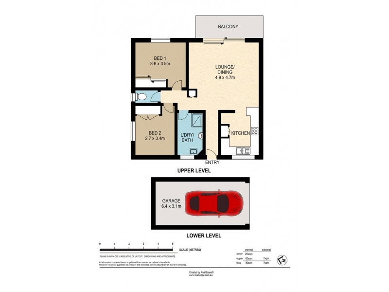 4/22 Stanley Terrace, Taringa QLD 4068 Floorplan