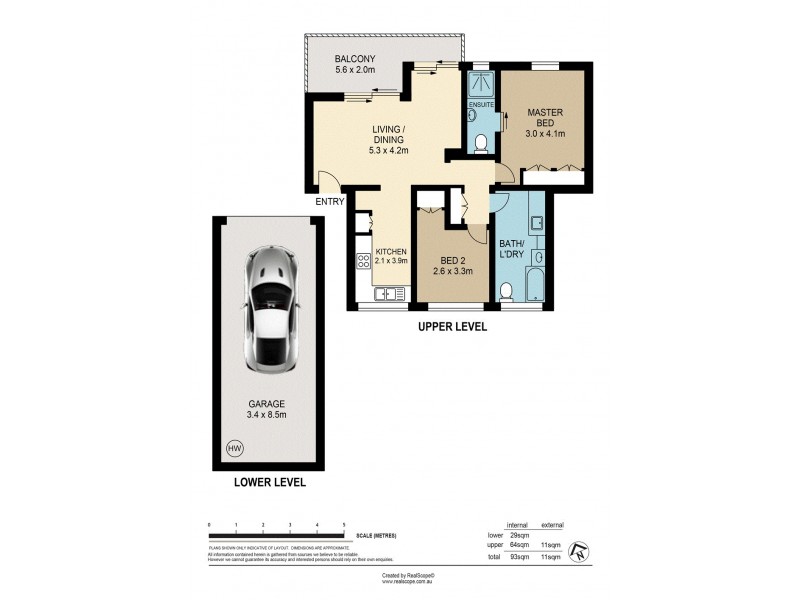 2/99 Indooroopilly Road, Taringa QLD 4068 Floorplan