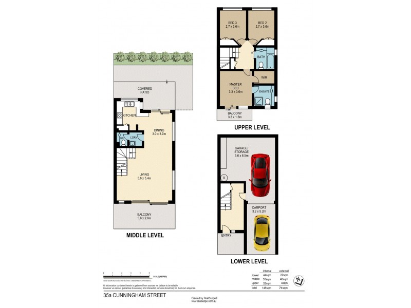 35A Cunningham Street, Taringa QLD 4068 Floorplan