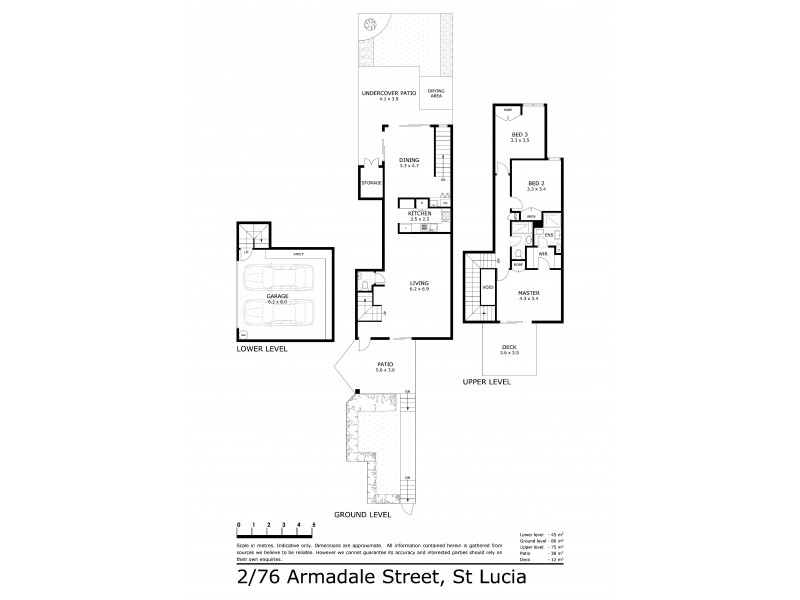 2/76 Armadale Street, St Lucia QLD 4067 Floorplan
