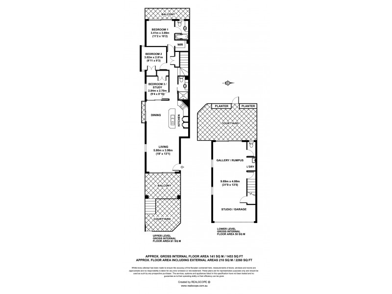 3/29 Holland Street, Toowong QLD 4066 Floorplan