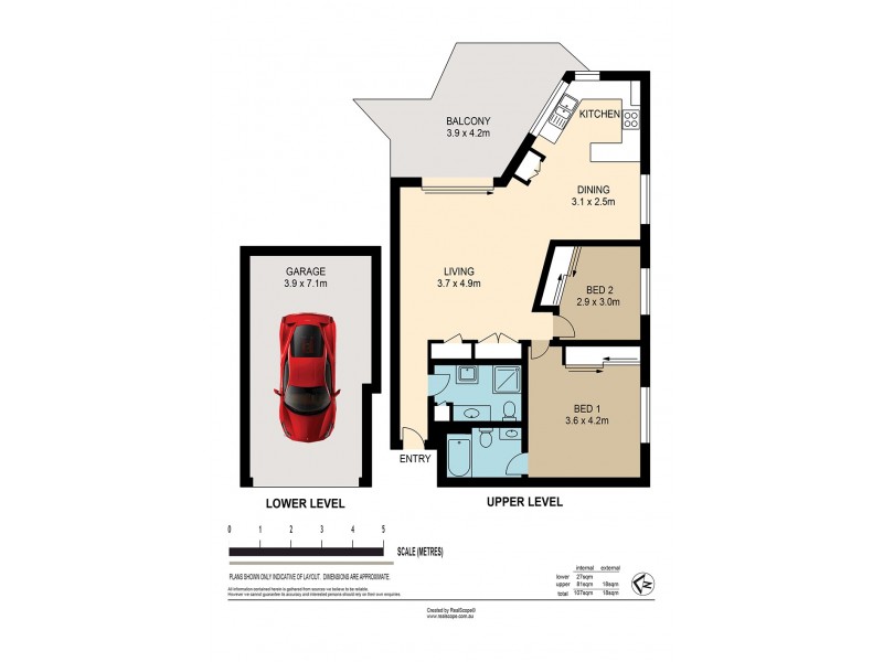 9/24 Brasted Street, Taringa QLD 4068 Floorplan