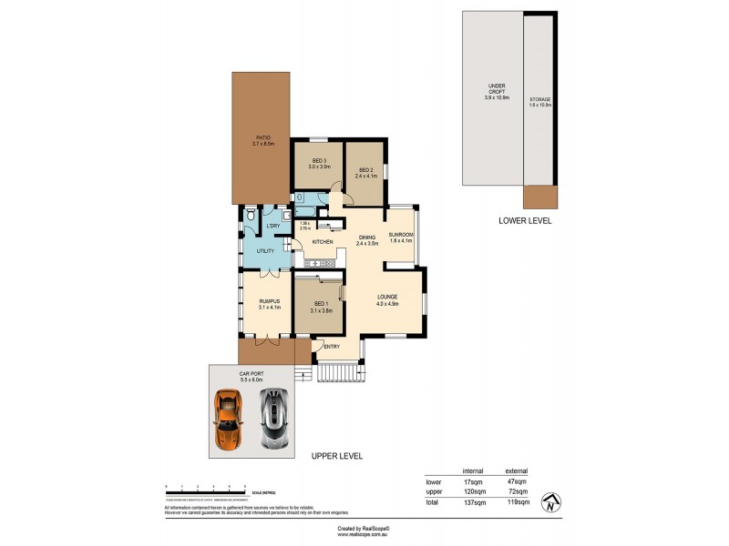 15 Tatong Street, Indooroopilly QLD 4068 Floorplan