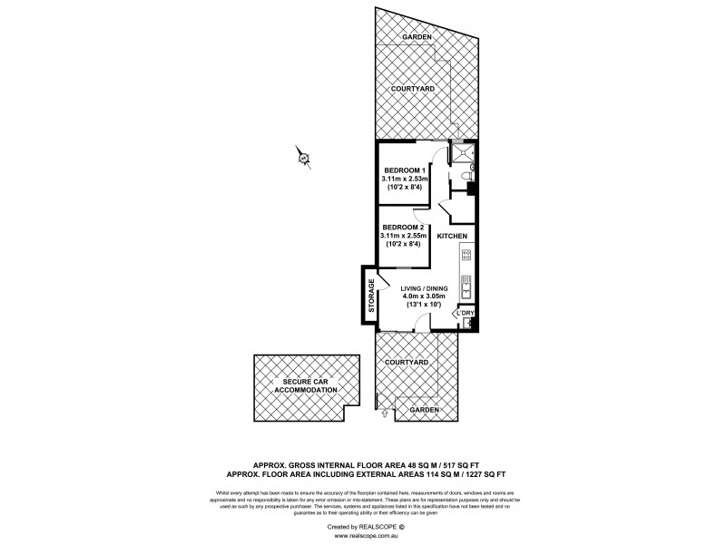 22/2 Waverley Road, Taringa QLD 4068 Floorplan