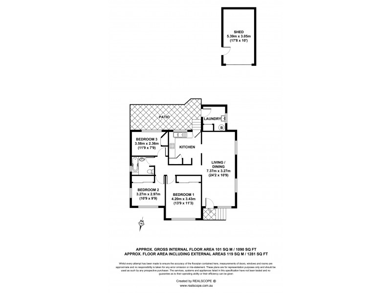 45 Witton Road, Indooroopilly QLD 4068 Floorplan