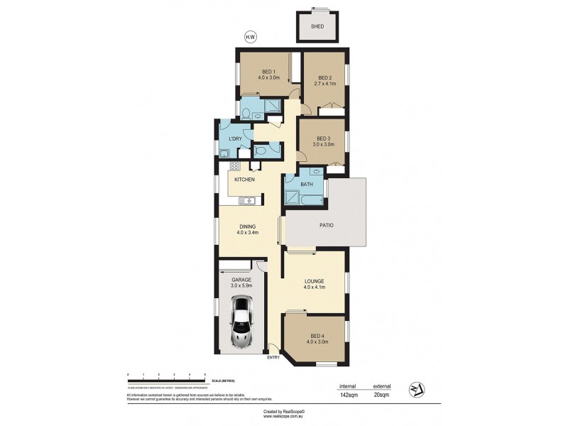 9a Jewel Street, Kenmore QLD 4069 Floorplan