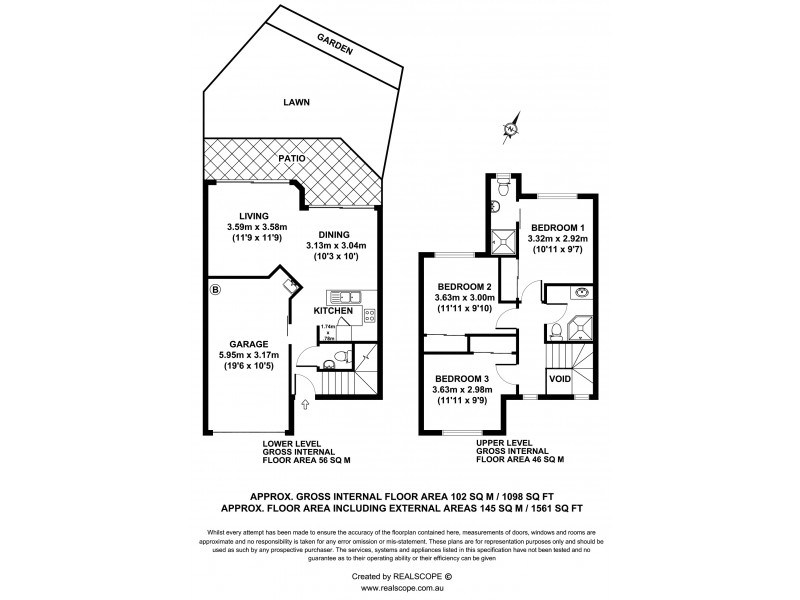 1/48 Kedron Brook Road, Wilston QLD 4051 Floorplan