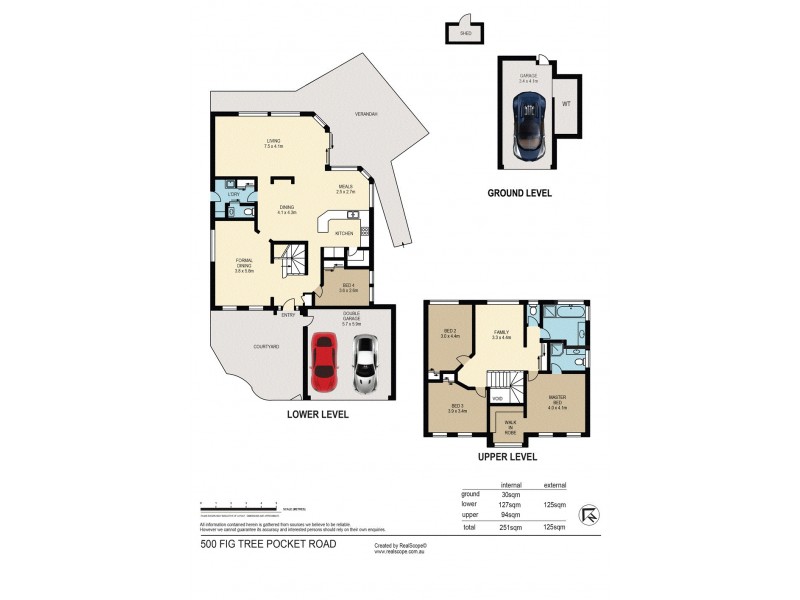 500 Fig Tree Pocket Road, Fig Tree Pocket QLD 4069 Floorplan