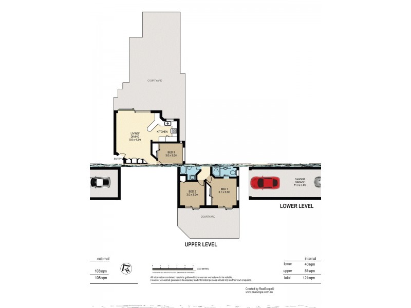 2/194 Carmody Road, St Lucia QLD 4067 Floorplan