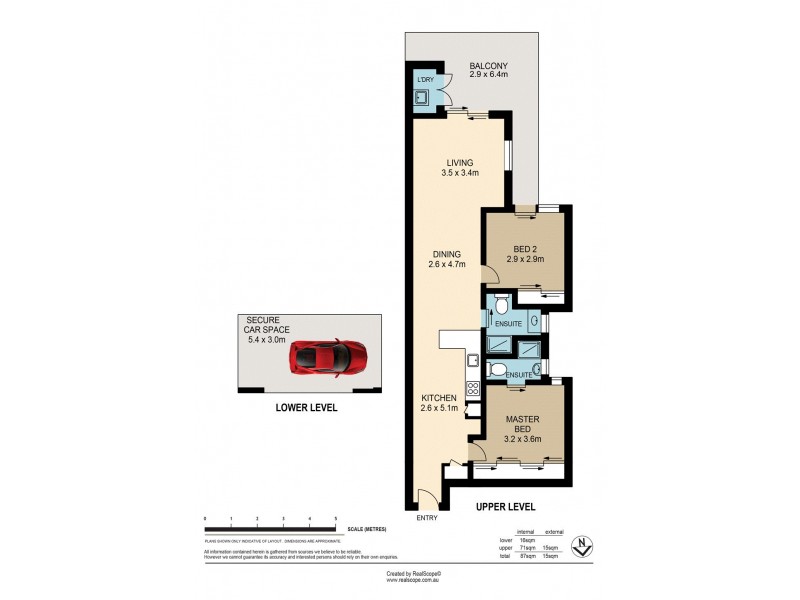 8/51 Lambert Road, Indooroopilly QLD 4068 Floorplan