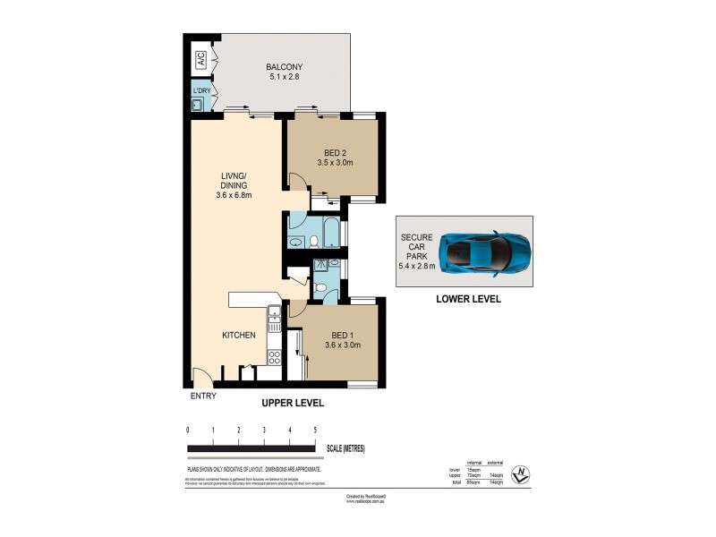 7/119 Macquarie Street, St Lucia QLD 4067 Floorplan