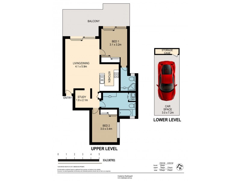 36/28 Belgrave Road, Indooroopilly QLD 4068 Floorplan