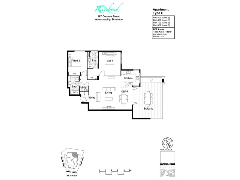 702/30 Riverview Terrace, Indooroopilly QLD 4068 Floorplan