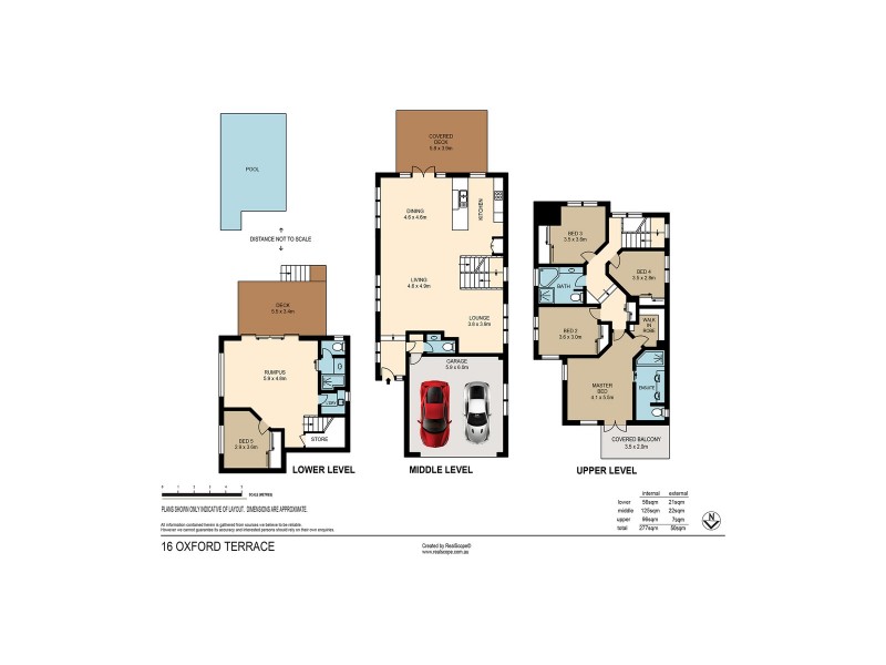 16 Oxford Terrace, Taringa QLD 4068 Floorplan