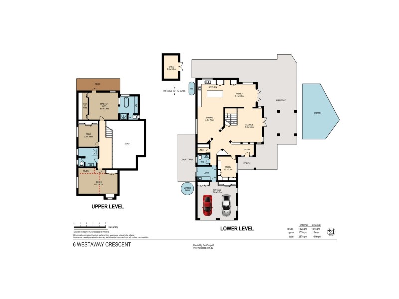 6 Westaway Crescent, Bellbowrie QLD 4070 Floorplan