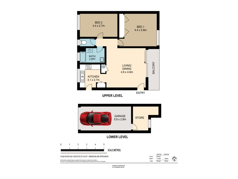 5/25 Park Avenue, Auchenflower QLD 4066 Floorplan