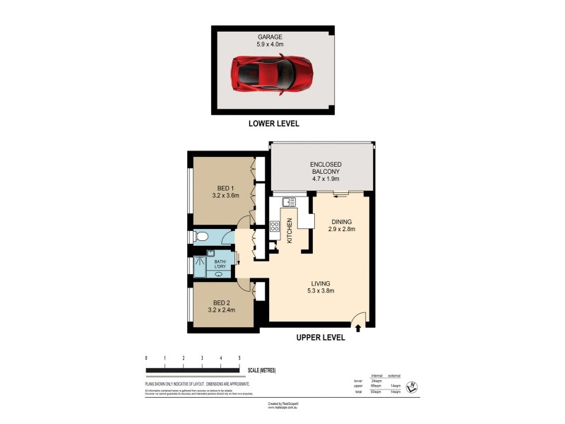 5/38 Waverley Road, Taringa QLD 4068 Floorplan