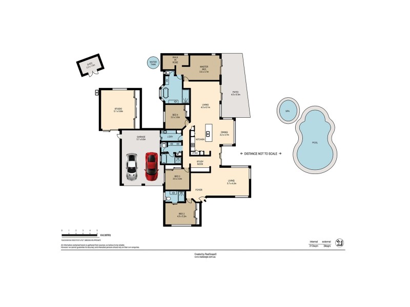 9 Pine County Place, Bellbowrie QLD 4070 Floorplan