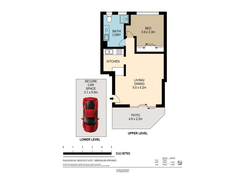 12/31 Bishop Street, St Lucia QLD 4067 Floorplan