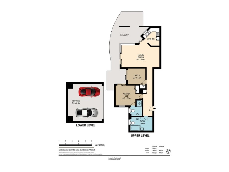 3/20 Augustus Street, Toowong QLD 4066 Floorplan