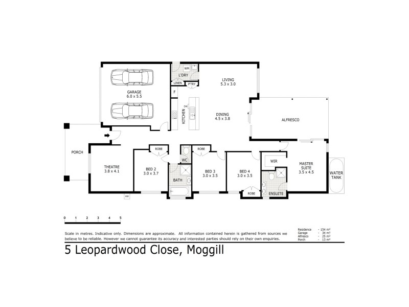 5 Leopardwood Close, Moggill QLD 4070 Floorplan