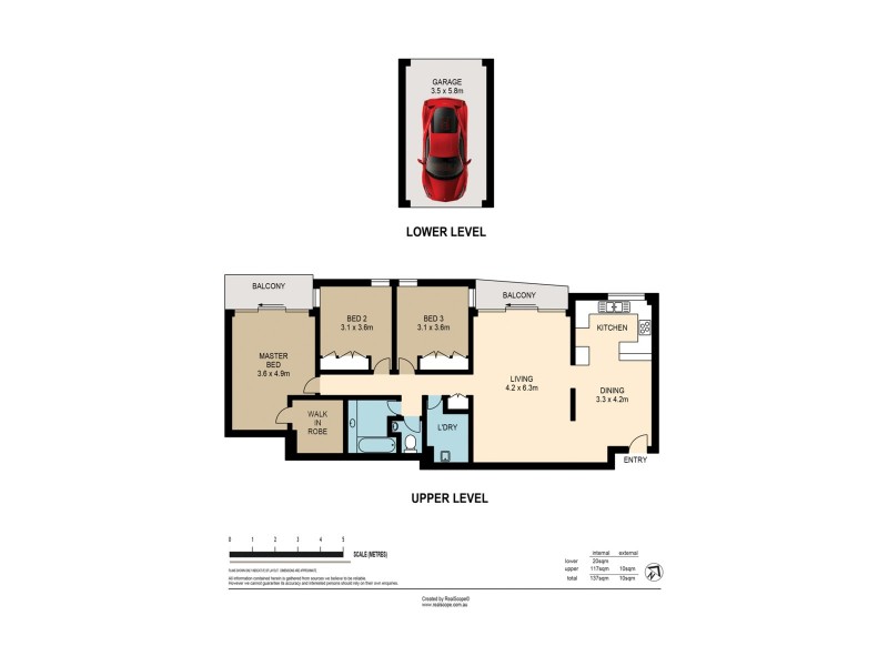 21/26 Brisbane Street, Toowong QLD 4066 Floorplan