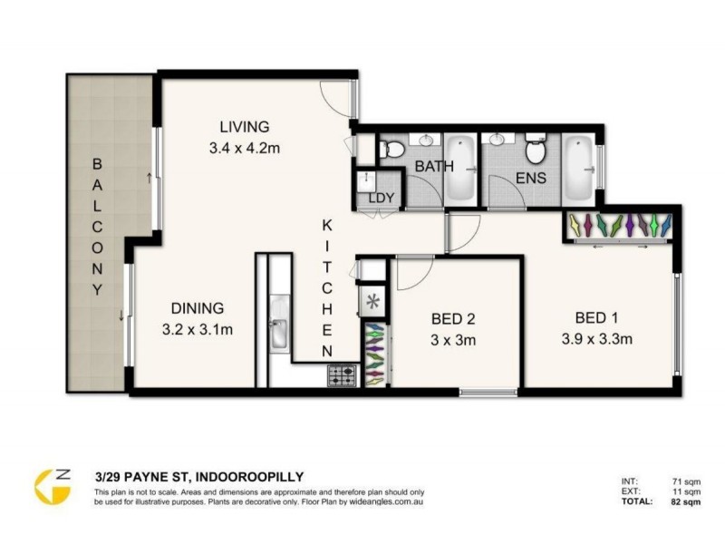3/29 Payne Street, Indooroopilly QLD 4068