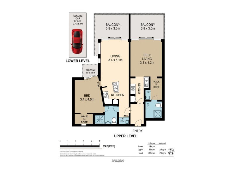 6/50 High Street, Toowong QLD 4066 Floorplan