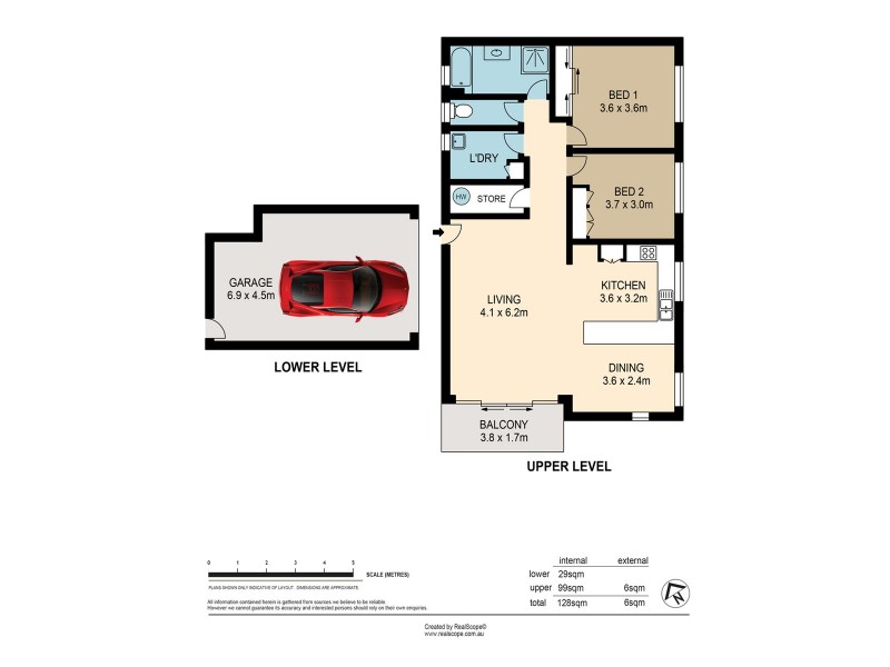 6/37 Ascog Terrace, Toowong QLD 4066 Floorplan