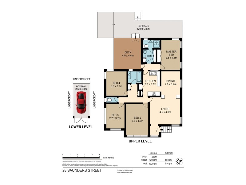 28 Saunders Street, Indooroopilly QLD 4068 Floorplan