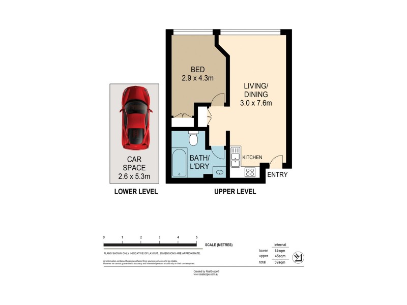 11/435 Coronation Drive, Auchenflower QLD 4066 Floorplan