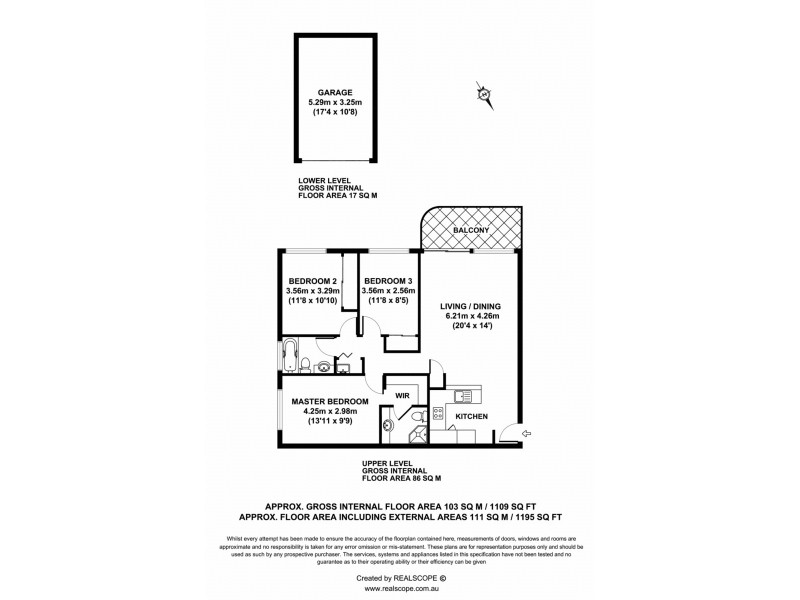 23/21 Campbell Street, Toowong QLD 4066 Floorplan