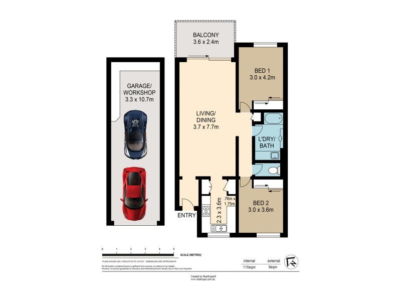 6/19 Maryvale Street, Toowong QLD 4066 Floorplan