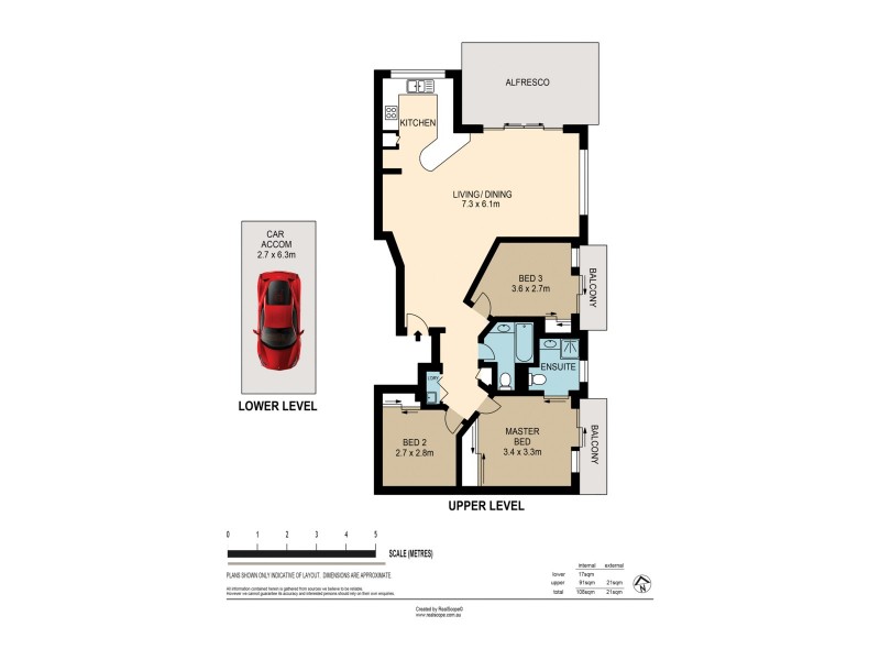 2/26 Lambert Road, Indooroopilly QLD 4068 Floorplan