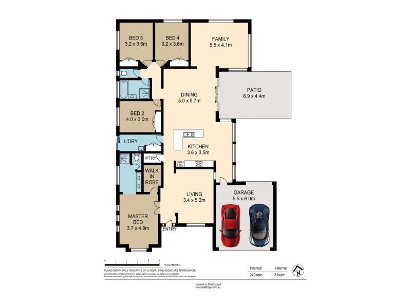 15 Stanaway Place, Bellbowrie QLD 4070 Floorplan