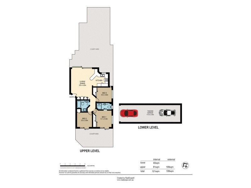 2/194 Carmody Road, St Lucia QLD 4067 Floorplan