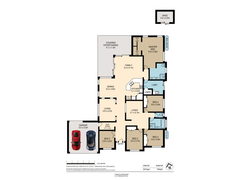 8 Frederick Street, Moggill QLD 4070 Floorplan