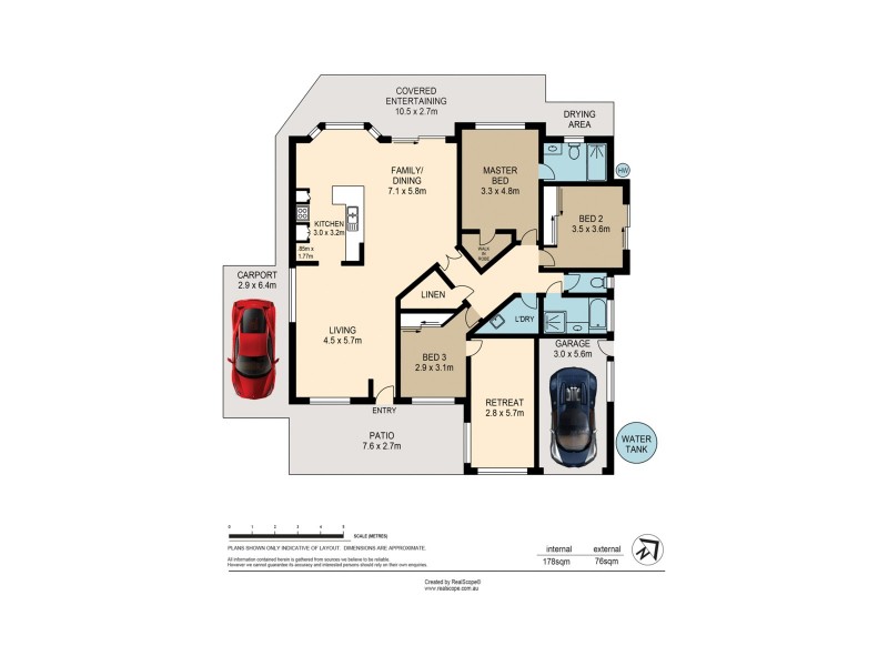 4 Lagoon Crescent, Bellbowrie QLD 4070 Floorplan