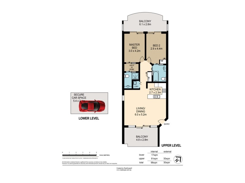 80/5 Chasely Street, Auchenflower QLD 4066 Floorplan