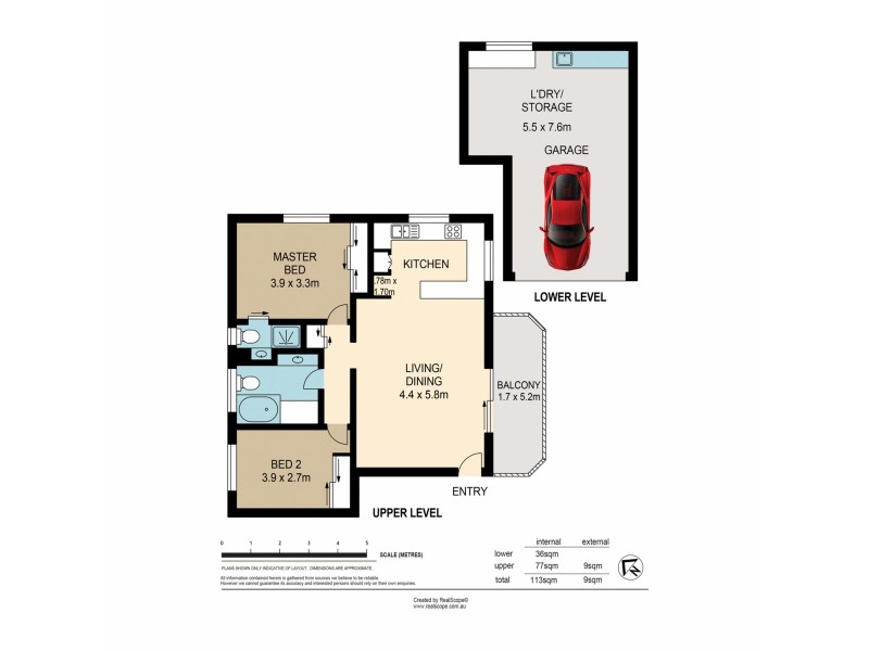 6/60 Depper Street, St Lucia QLD 4067 Floorplan