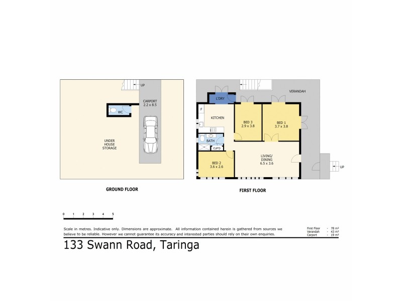 133 Swann Road, Taringa QLD 4068 Floorplan
