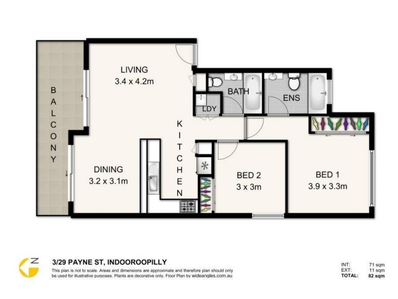 3/29 Payne Street, Indooroopilly QLD 4068