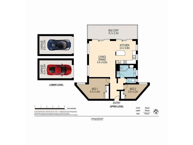 52/5 Hiron Street, St Lucia QLD 4067 Floorplan