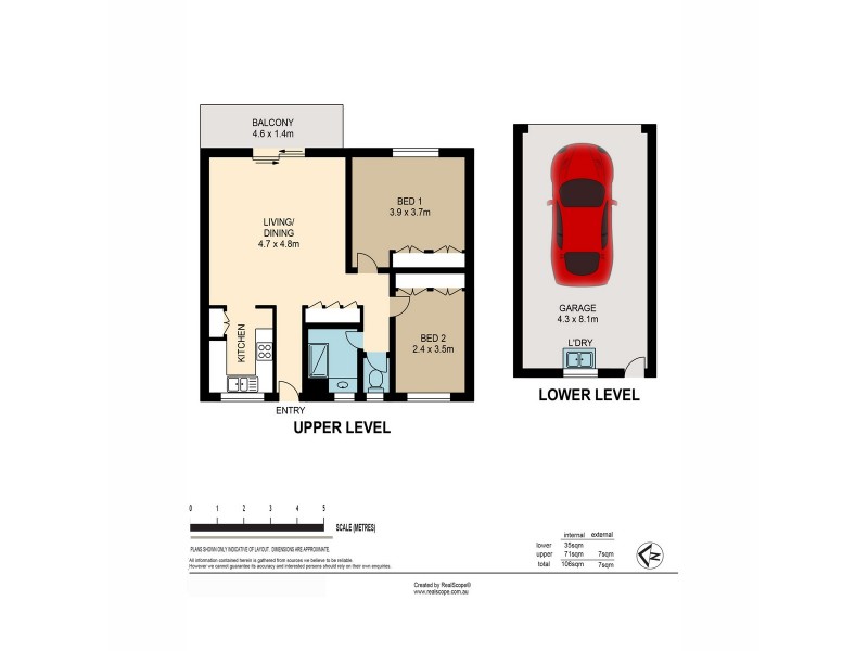 2/30 Moran Street, Alderley QLD 4051 Floorplan
