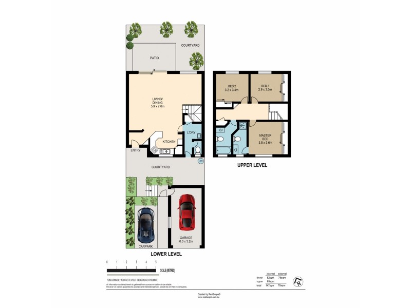 44/105 Oldfield Road, Sinnamon Park QLD 4073 Floorplan