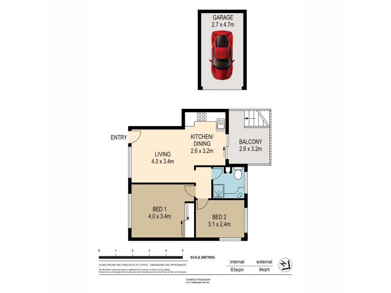 3/126 Sylvan Road, Toowong QLD 4066 Floorplan