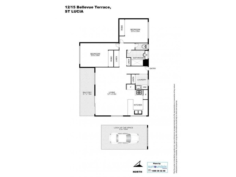 12/15 Bellevue Terrace, St Lucia QLD 4067