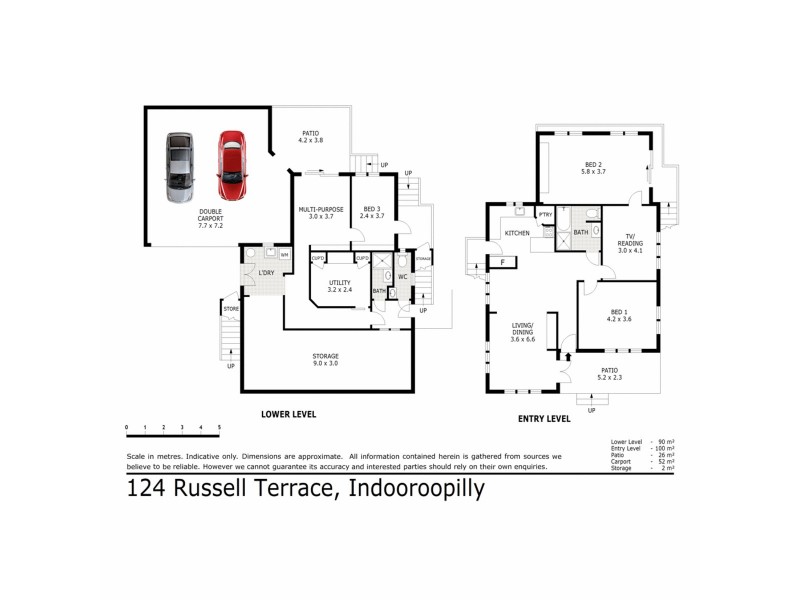 124 Russell Terrace, Indooroopilly QLD 4068 Floorplan