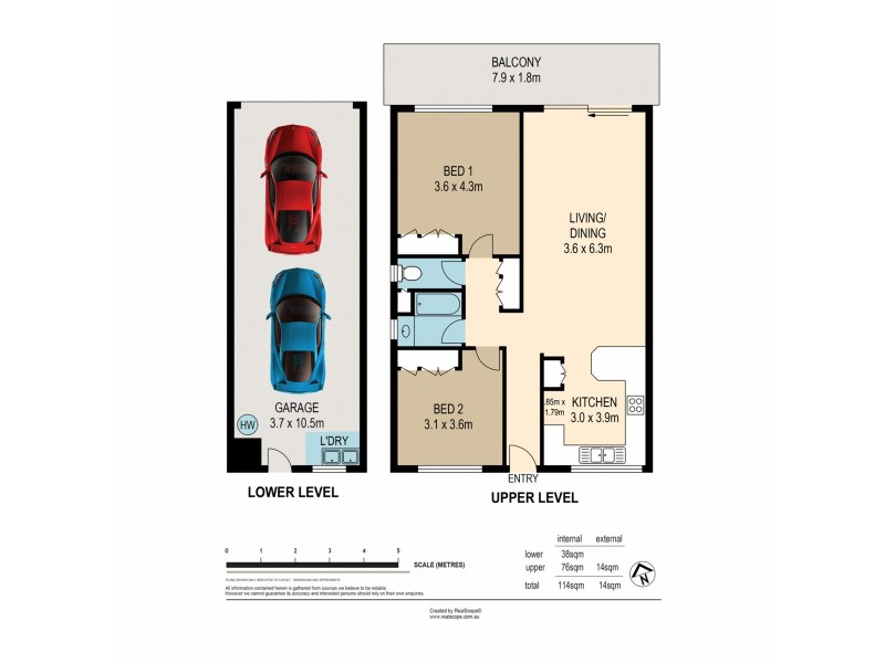 8/35 Holland Street, Toowong QLD 4066 Floorplan